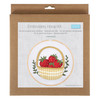 Embroidery Kit with Hoop: Strawberries By Trimits