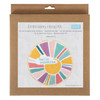 Embroidery Kit with Hoop: Rainbow By Trimits