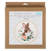Embroidery Kit with Hoop: Rabbit By Trimits