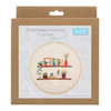 Embroidery Kit with Hoop: Floral Shelf with Hoop by Trimits