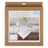 Printed Cross Stitch Kit: Tablecloth: Tulips by Trimits