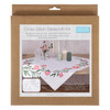 Printed Cross Stitch Kit: Tablecloth: Daisy Flowers by Trimits
