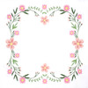 Printed Cross Stitch Kit: Tablecloth: Daisy Flowers by Trimits