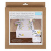 Printed Cross Stitch Kit: Table Runner: Tulips  by Trimits