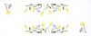 Printed Cross Stitch Kit: Table Runner: Tulips  by Trimits