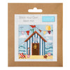 Mini Beach Hut Counted Cross Stitch Kit by Trimits