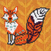 Mini Fox Counted Cross Stitch Kit by Trimits