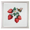 Mini Strawberries  Counted Cross Stitch Kit by Trimits