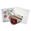 Mini Strawberries  Counted Cross Stitch Kit by Trimits