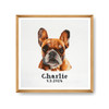 Large French Bulldog Counted Cross Stitch Kit by Trimits