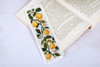 Lemons Bookmark Counted Cross Stitch Kit by Trimits