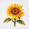 Sunflower Printed Cross Stitch Kit by Trimits