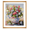 Large Bloom Printed Cross Stitch Kit By Trimits