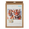 Extra Large Tiger Printed Cross Stitch Kit by Trimits