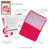 Half Stitch / Tapestry Kit: Stitch Your Own Make Up Pouch/Case: Love Leopard