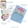 Half Stitch / Tapestry Kit: Stitch Your Own Make Up Pouch/Case: Toadstool