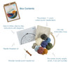 Punch Needle Kit: Yarn and Hoop:  Landscape