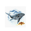 Whale Counted Cross Stitch Kit By Orchidea