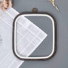 Nurge Flexi Hoops Square - Dark Wood Grain 125mm x 145mm (5 x 5.75")