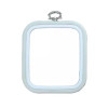 1 Nurge Flexi Hoops Square - White Grain 180 x 200mm (7 x 8")