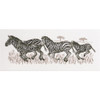 Zebras Counted Cross Stitch Kit By Permin