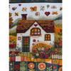 Autumn Patterns Counted Cross Stitch Kit by Andriana
