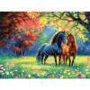 Autumn Morning Counted Cross Stitch Kit by Riolis