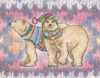 A Polar Pair Counted Cross Stitch Kit by Bothy Threads