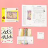 A Polar Pair Counted Cross Stitch Kit by Bothy Threads