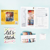 Happy Holidays Old Pooch! Counted Cross Stitch Kit by Bothy Threads
