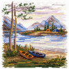 Overnight Stay in Nature Counted Cross Stitch Kit by MP Studia