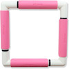 Nurge Pink Embroidery Snap Frame 21cm x 21cm