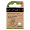 Bra Hooks & Clasps: Clear: 12mm