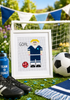Sew Simple Footballer 1 Cross Stitch Kit by Maries