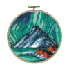 Northern Lights at Lofoten Counted Cross Stitch Kit  By Permin