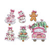 Sweetmas Ornaments Counted Cross Stitch Kit by Letistitch
