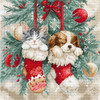 Christmas Naps Counted Cross Stitch Kit by Letistitch