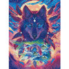 Wolf Magic Counted Cross Stitch Kit by Letistitch