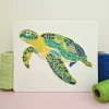 Mandala Sea Turtle Cross Stitch Kit by Meloca Designs