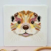 Mandala Otter Cross Stitch Kit by Meloca Designs