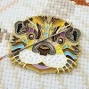 Mandala Otter Needle Minder by Meloca Designs
