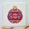 Mandala Bauble Cross Stitch Kit by Meloca Designs