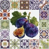 Mediterranean Fig Mosaic Cross Stitch Kit by Luca S