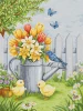Easter Harmony Cross Stitch  Kit by Luca S