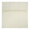 Cushion Back with Zipper: 45 x 45cm (18 x 18in): Cream