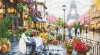 Tower View Cross Stitch Kit by Luca S GOLD