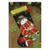 Snowman and Bear Cross Stitch Stocking Kit by Dimensions