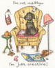 Mucky Pup Cross Stitch Kit by Cockadoodle