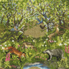 Summer Solstice Cross Stitch Kit by Lizzie Spikes