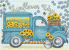 Sunflower Way Cross Stitch Kit by Karen Tye Bentley